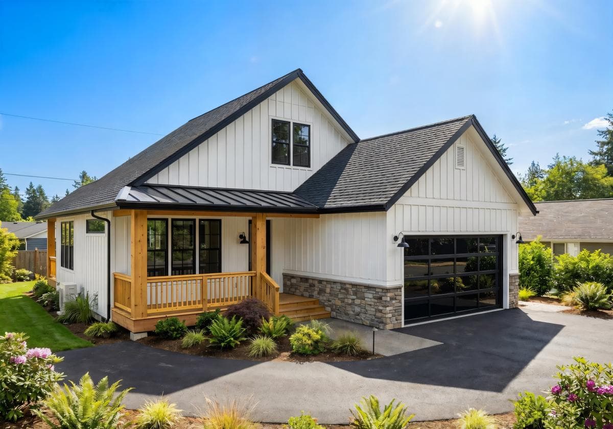 Completed J2HD home exterior